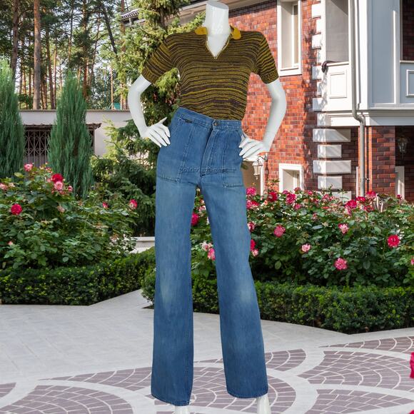 Vintage Wrangler Denim Jeans 25 - Picture 1 of 14